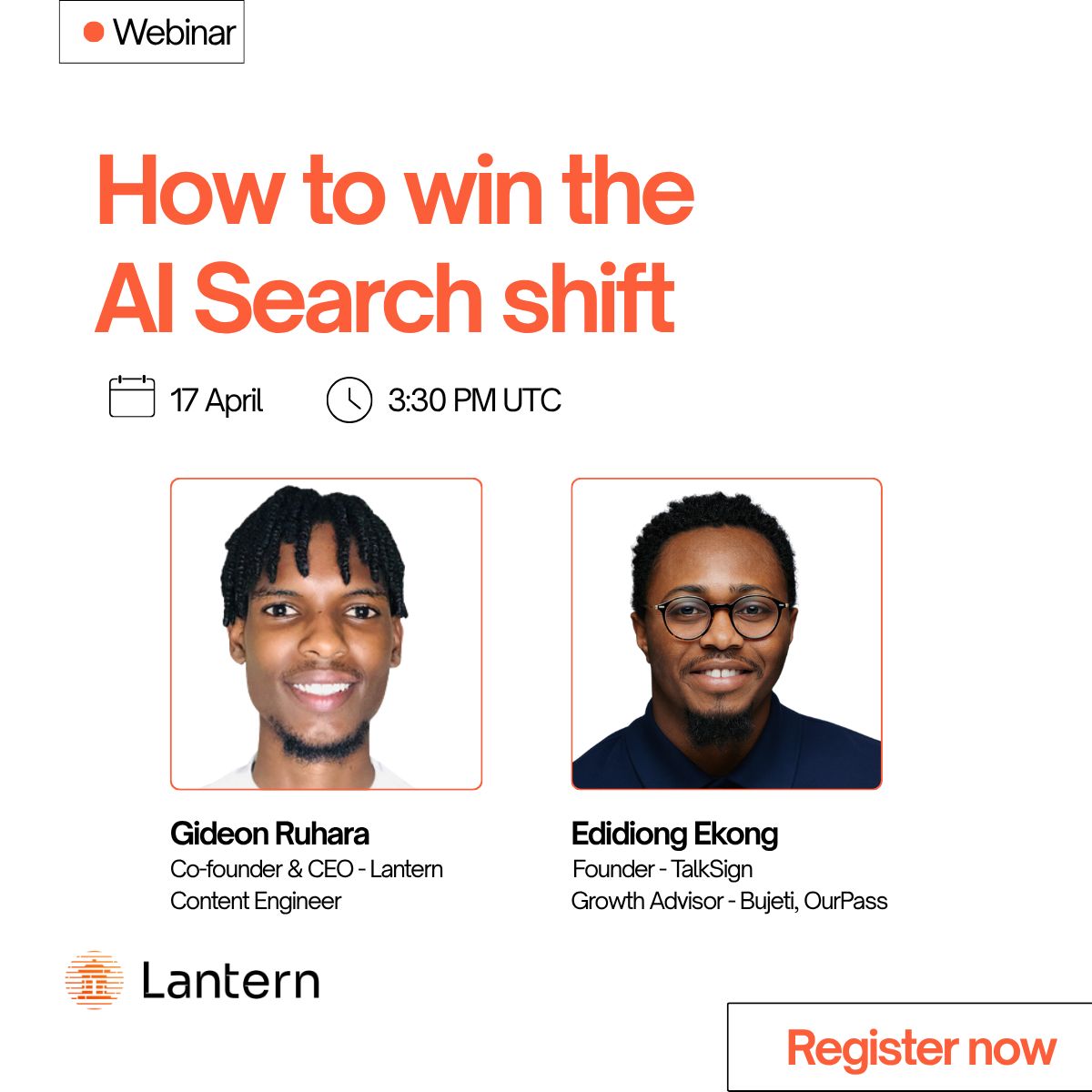 How to Win the AI Search Shift Webinar